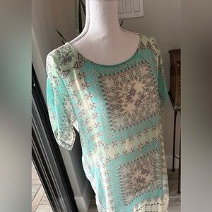 Johnny Was Beach Coverup size XS WILL FIT SMALL